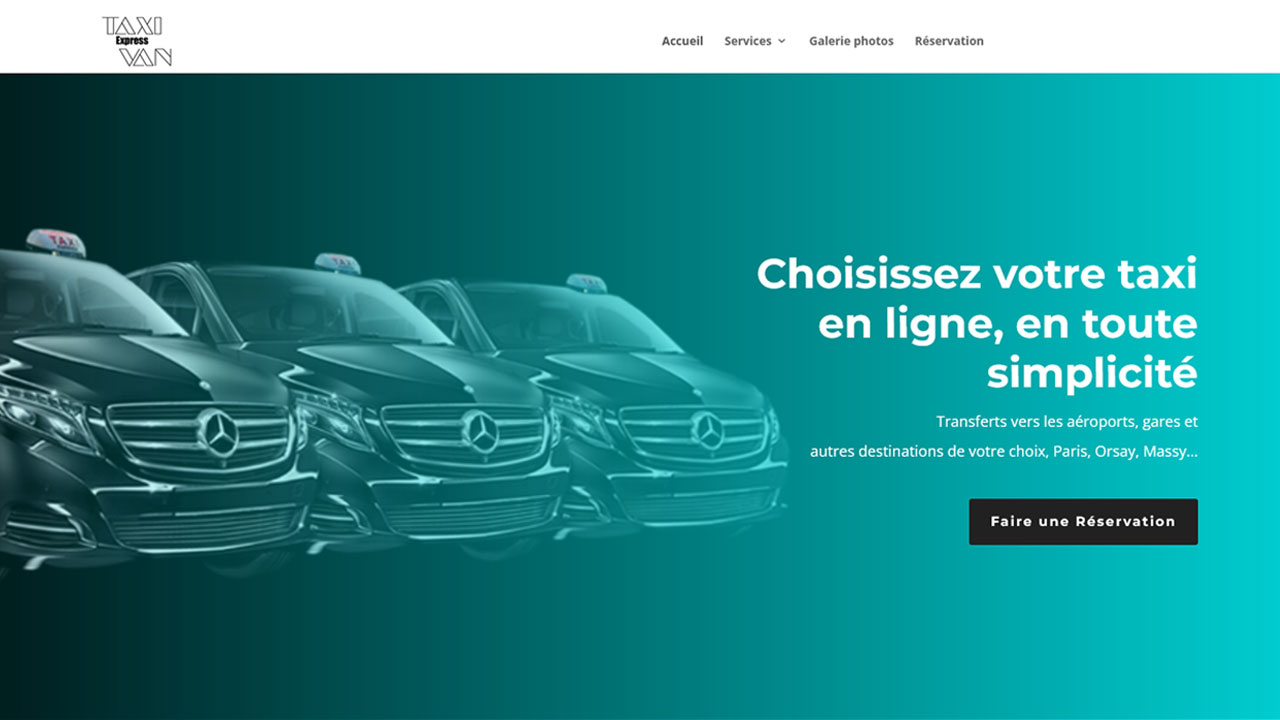 Taxi Van Express - Concepteur Web en Yvelines / Normandie